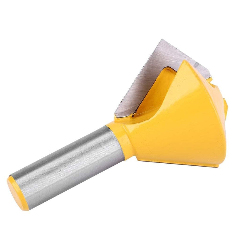 3pcs/Set Router Bit, 1/2" ShankBird's Mouth Glue Joint Woodworking Milling Cutter for Boxes Drawers Chests