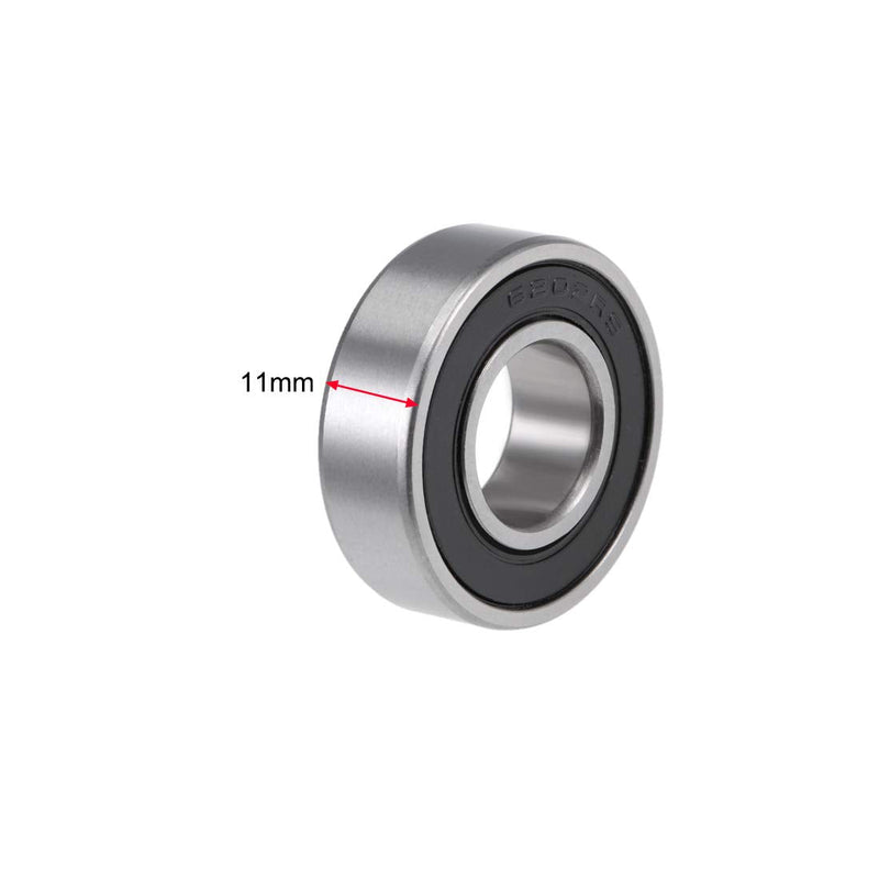 uxcell 6202-5/8-2RS Deep Groove Ball Bearing 5/8"x35mmx11mm Sealed Z2 Lever Bearings 2pcs 6202-12-2RS (Z2 Lever) (1Qty) - NewNest Australia