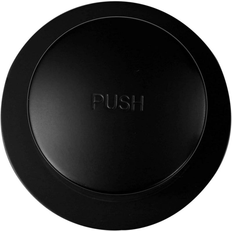 Westbrass A4931-62 1-1/2" x 12" Bath Waste & Overflow Assembly with Tip-Toe Drain Plug and 2-Hole Faceplate - Sch. 40 ABS Pipe, Matte Black