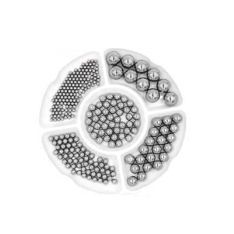 ZYsteelball-(200pcs, 7mm) Chrome Steel Bearing Balls Precision Ball G25 200