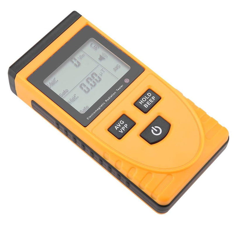 Radiation Tester,Electromagnetic Radiation Detector,EMF Tester GM3120,Sound and Light Alarm,Data Locking,Radiation Assessment,Large and Clear LCD Display Screen,Compact Size