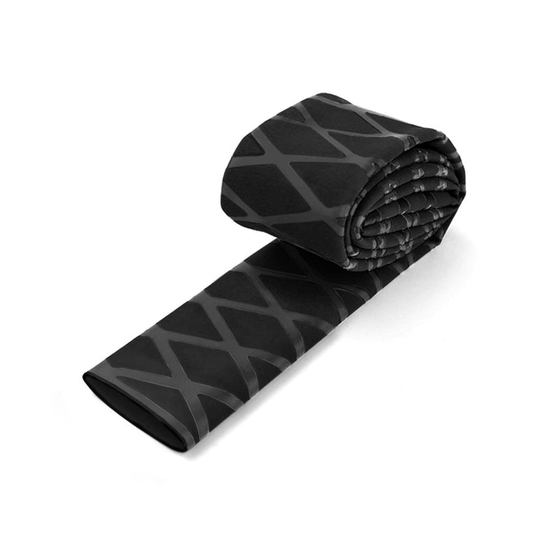 X-Tube Heat Shrink Wrap Tubing 39"&64" Lengths for Rod Grips-5 Color 14 Sizes Black Diamter：35mm; Length：39”