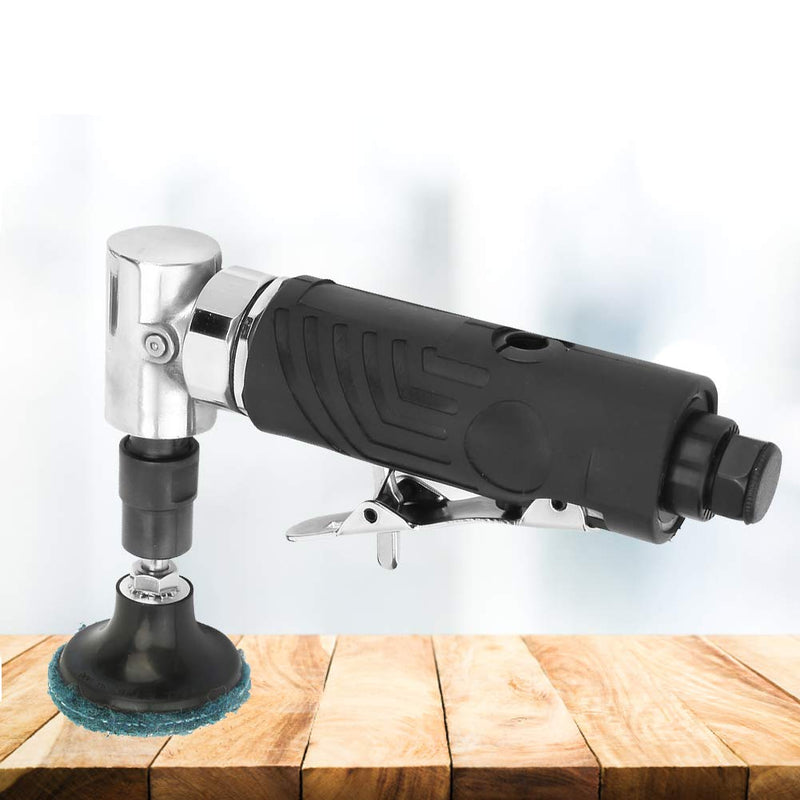 Angle Die Grinder, Comfortable Handle Grip 90 Degree 1/4 Air Grinder, Low Noise Pneumatic Angle Die Grinder 20000 RPM for Glass Hardware