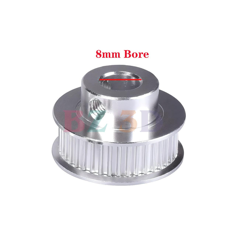 GT2 Pulley 40 Teeth 8mm Bore Width 6mm Timing Belt Pulley 40T 8mm Bore Pulley Wheel for 6mm Width GT2 Timing Belt for 3D Printer,CNC (4pcs) 40Teeth Bore