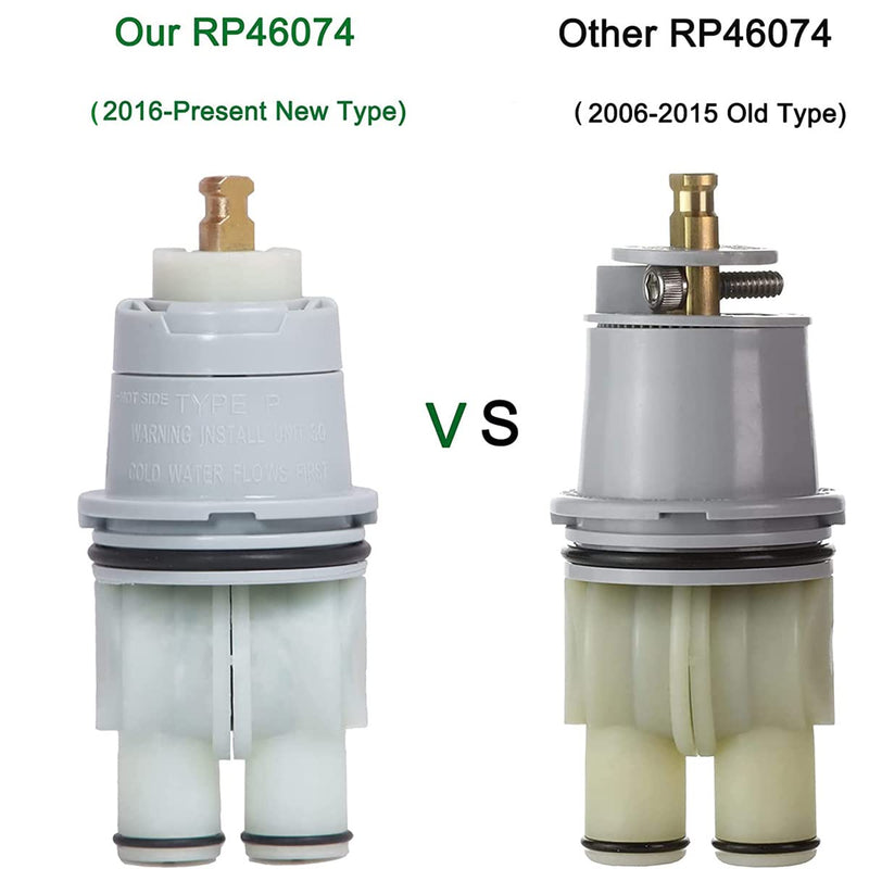 RP46074 Shower Valve Cartridge Repair Assembly Compatible for Delta Shower and Tub 13/14 Series Faucet,Replacement for Monitor Shower Cartridge,Single-Handle Universal Valve Cartridge Repair Kit RP46074-1 Pack