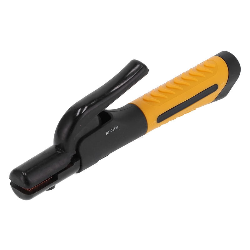 Welding Stinger Welding Electrode Holder Stick Electrode Holder 800A Jaw Design Welder Holding Clamp Rod Plier Welding Rod Clamp for Welding Machine Brass