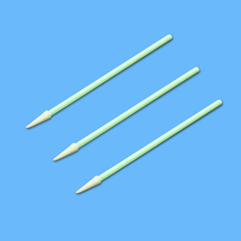 500-Pack 1.25mm Fiber Cleaning Swabs, Pointed Tip for LC/MU Connectors | Lint-free, for camera sensors, PCB, precision electronics cleaning 500
