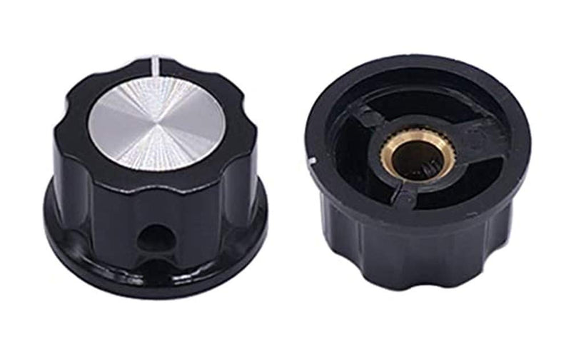 A03 knob for 6mm / 0.24" Diameter Shaft Potentiometer, 23mm top Diameter 10PCS
