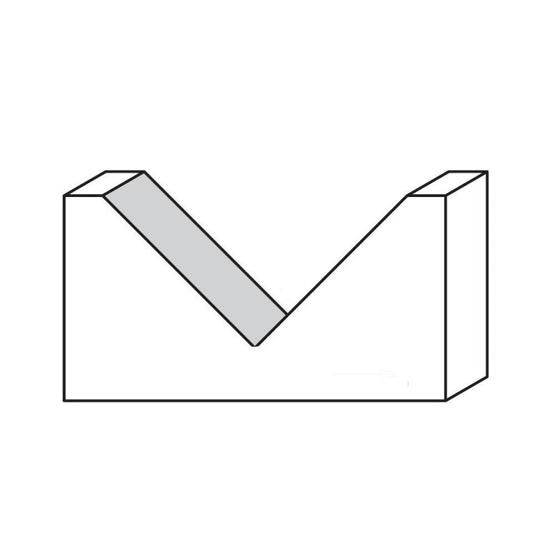 CMT 815.817.11 V-Grooving Bit with 90-Degree Cutting Angle, 1/2-Inch Shank