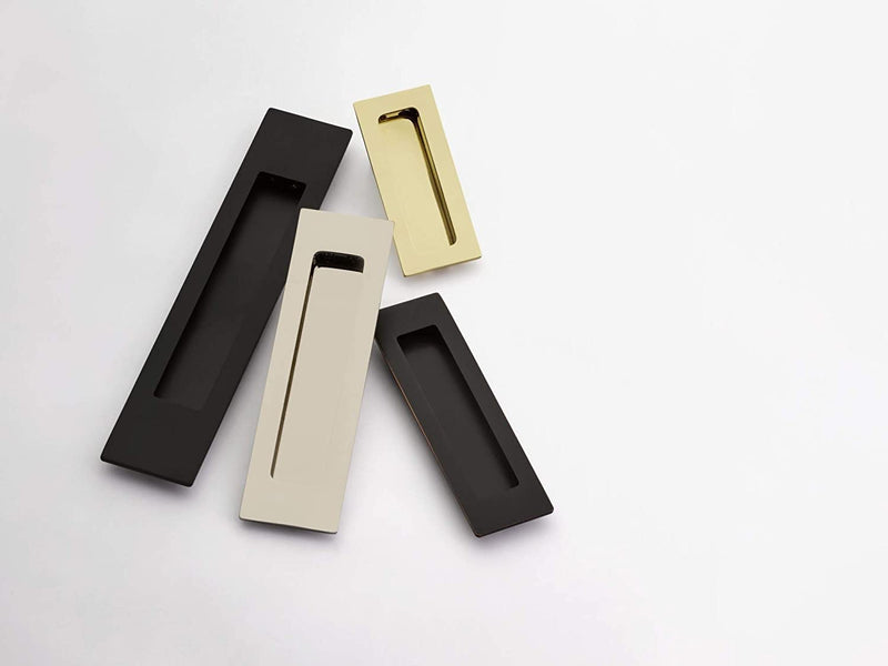 Emtek, Modern Rectangular, Flush Pull, 1-3/4" x 4", Oil Rubbed Bronze