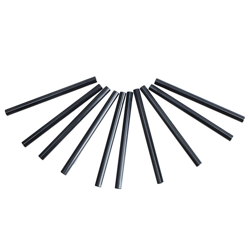 10PCS M3x70mm Aluminum Column Standoff Round Spacer Standoff Stud Fastener Rods Suitable for RC Airplane,FPV Quadcopter,CNC - Black