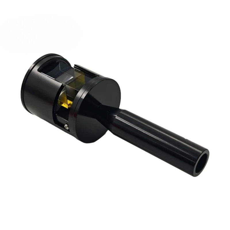 Double Prism Optical Square for 90 Degree Right Angle Layout, Straight Line | Portable Penta Prism for Surveying & Construction Perpendicular Line