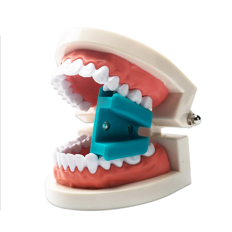 SNAWOP Dental Bite Blocks 2PCS Mouth Prop Autoclavable Silicone Mouth Opener Latex Free Cheek Lip Retractor for Adult Pedo and Child (M for Pedo) M for Pedo