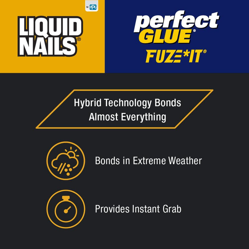 Liquid Nails Perfect Glue .75 oz. Clear Interior and Exterior Adhesive