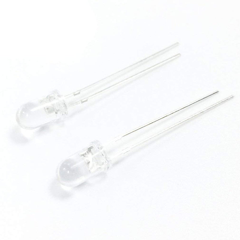 HiLetgo 20pcs 5MM Photo Transistor Phototransistor PT334-6C Photo Transistor Phototransistor Round F5 3V