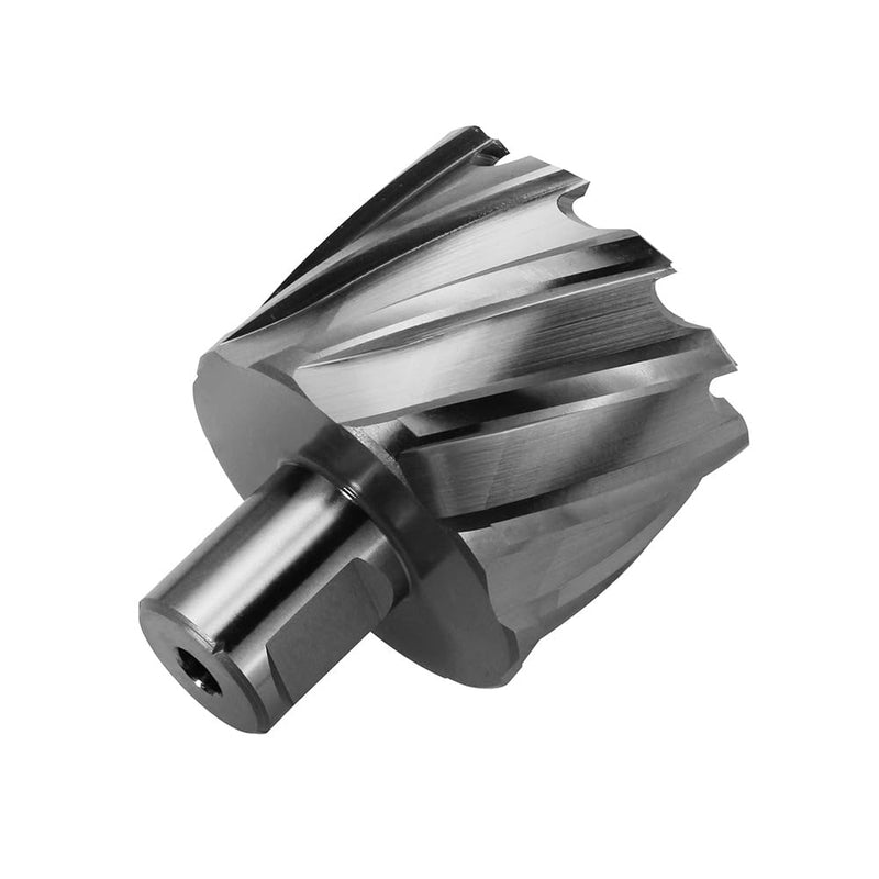 Annular Cutter JESTUOUS 1-7/8 * 1 Inch Cutting Diameter 3/4 Weldon Shank 1 Cutting Depth with Pilot Pin Slugger Bits HSS Kit for Magnetic Drill Press,1 Piece