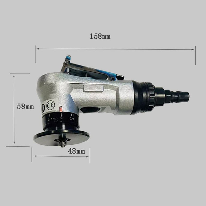 Weytoll Chamfer Tool, Pneumatic Chamfering Tool, Mini Chamfering Machine, Carpenter Chamfering Tool, Pneumatic Beveling Machine, Metal Wood Acrylic Deburring with 6pcs Blades and 4pcs Bearings
