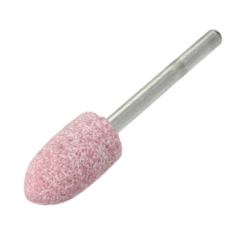 3mm / 1/8-inch Abrasive Mounted Stone Grinding Wheels Bits Set Cone Polishing Tool Pink 100 in 1 Set