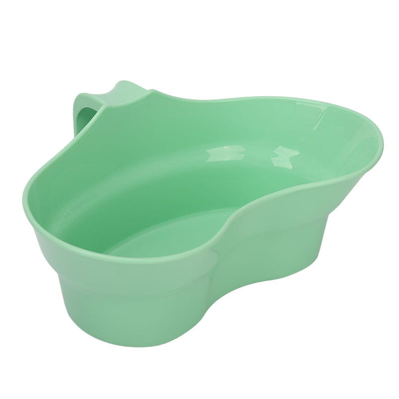 Dioche Oral Care Basin Cup, Inward Curved Unbreakable Large Diameter Vomit Bowl Tooth Brushing Tray for Elderly Bedridden 300ml