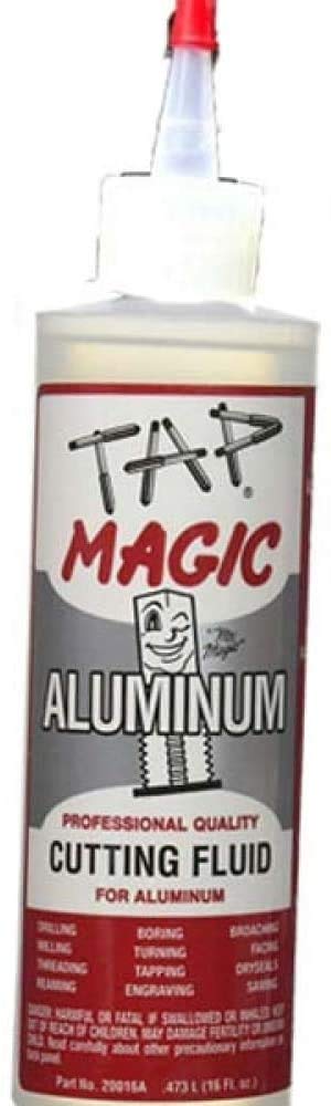 Tap Magic 20016A Aluminum Fluid with Spout Top, 16 oz, Light Yellow (Pack of 1)