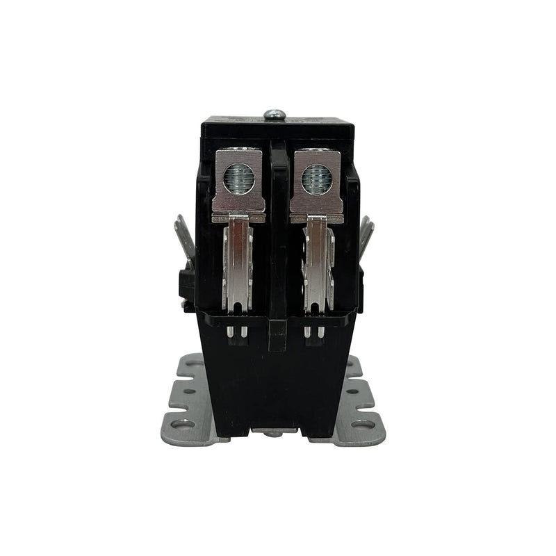 LONG TERM 2 Pole 40 Amp 24V Coil Definite Purpose Air Conditioner Contactor… Black