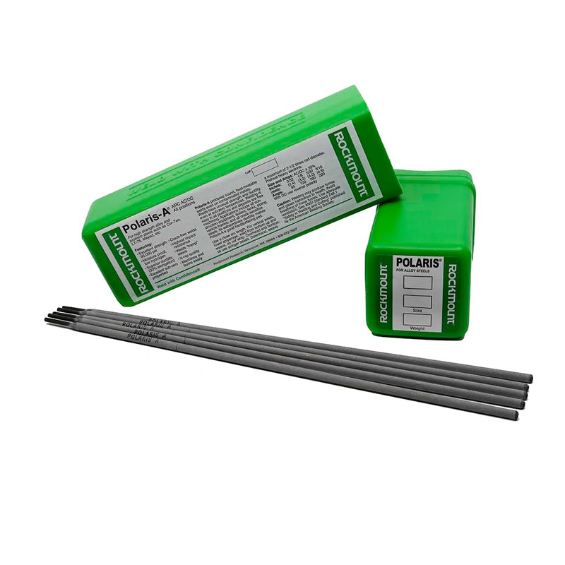 Rockmount Polaris A Low-Hydrogen Welding Electrode: 3/32" Dia., For High-Strength Steel Repair - 1 lb 3/32" Alloy Steel