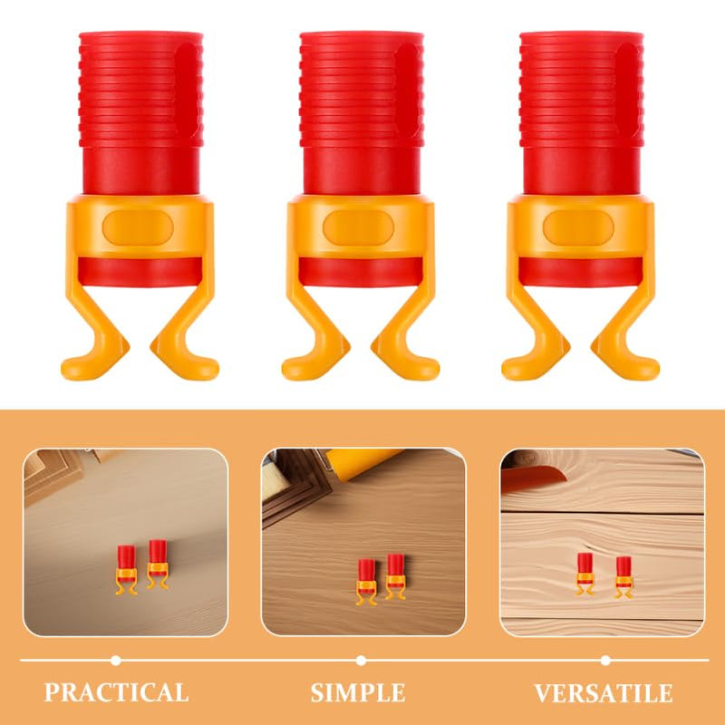ARTIBETTER 6pcs Screw Gripper Tool For Woodworking Screw Holder Clamp For Drill Plastic Screw Holder Sleeve Screw Clip For Fixing Screws