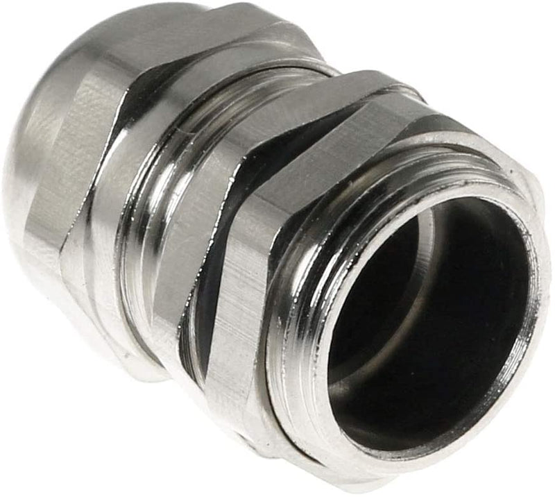 5PCS PG13.5 6-12MM Wire Range Metal Waterproof Connector Fastener Locknut Stuffing Cable Gland