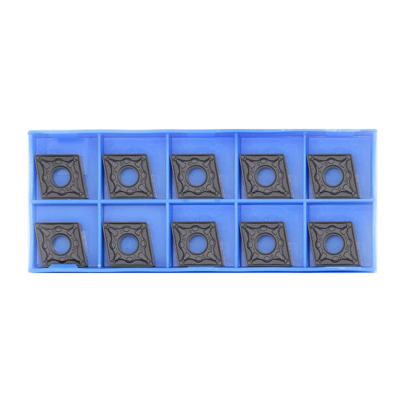 CNMG432 / CNMG120408-PM of CNC Carbide Inserts for Steel Turning Cutting Tools, The Chip Breaker"PM" fit for Semi-Finishing Metal Cutting, 10 PCS.
