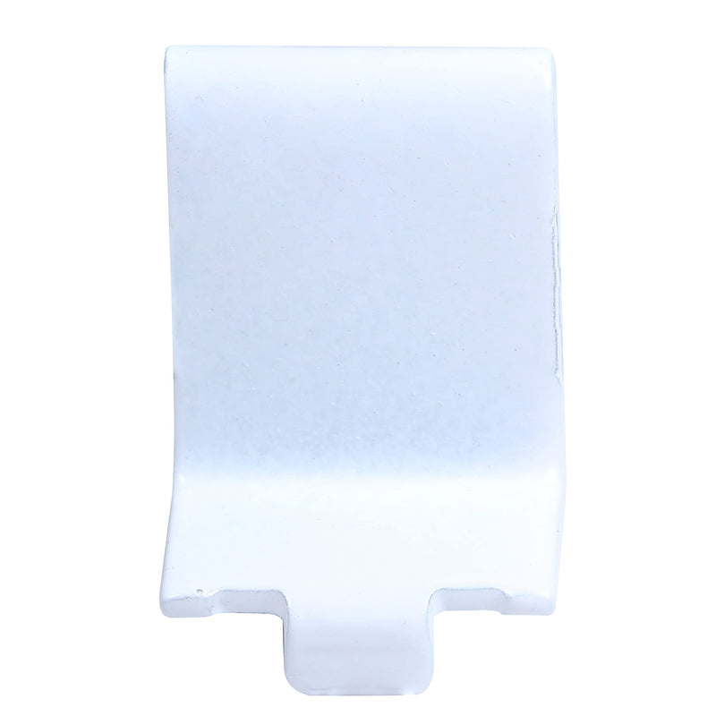 20 Pack Rok Hardware Adjustable Steel White Pilaster Shelf Support Clip 20