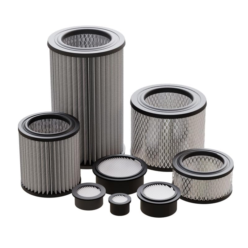 Solberg 06 Paper Filter Element, 1-3/8" Height, 3" Outer Diameter, 12 SCFM (8 Pack) 8 Pack