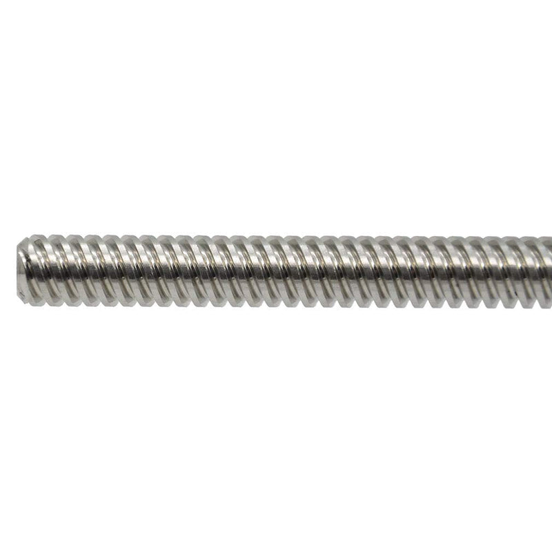 365mm T8 Tr8x8 Z Axis Lead Screw with Brass Nut Z-axis Upgrade Kit 8mm Lead for Ender 3 V2/Ender 3 V2 Neo/Ender 3 Pro/Ender 3/Ender 3 Neo/Voxelab 3D Printer 365mm lead screw with flange cutted nut Tr8x8 (8mm lead)