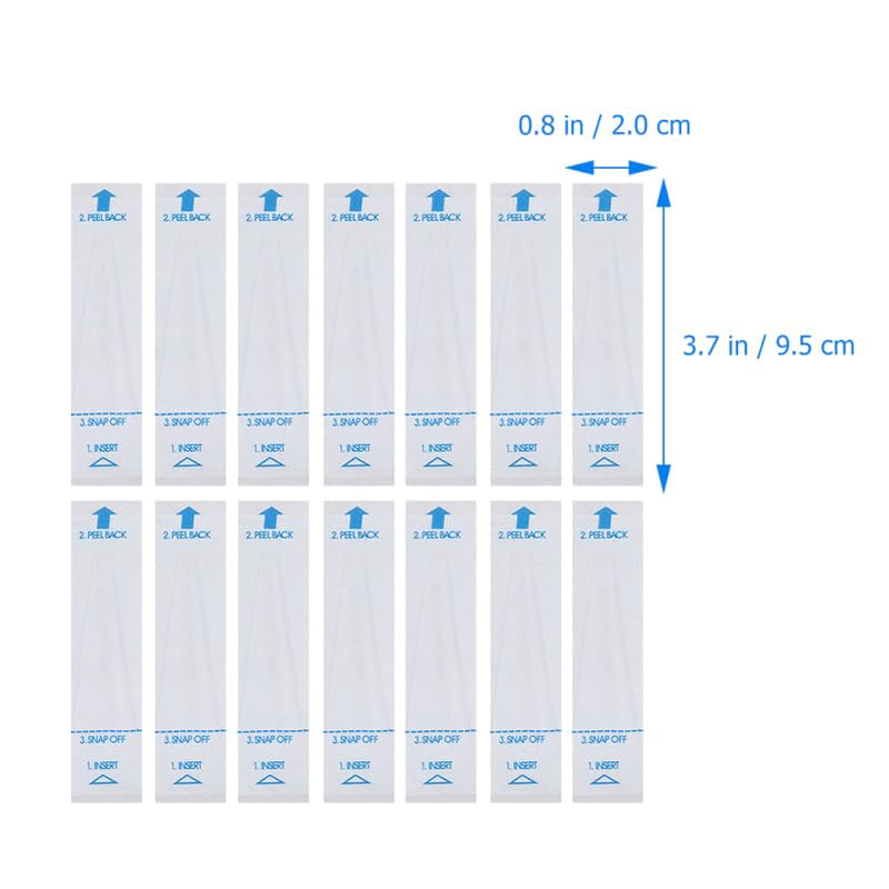ARTIBETTER Disposable Probe Sleeves 200 Count Pe Tip Covers for Digital Accurate Temperature Reading Hygiene Protection for Home Use