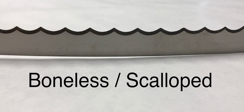 78 x 5/8 x 3TPI (2 Pack or 4 Pack) Boneless - Scalloped - Bandsaw Blades Meat Cutting 78 in. Length x 5/8 in Width x .022 Thickness x 3 TPI Band Saw Blade (2 Pack) 2 PACK