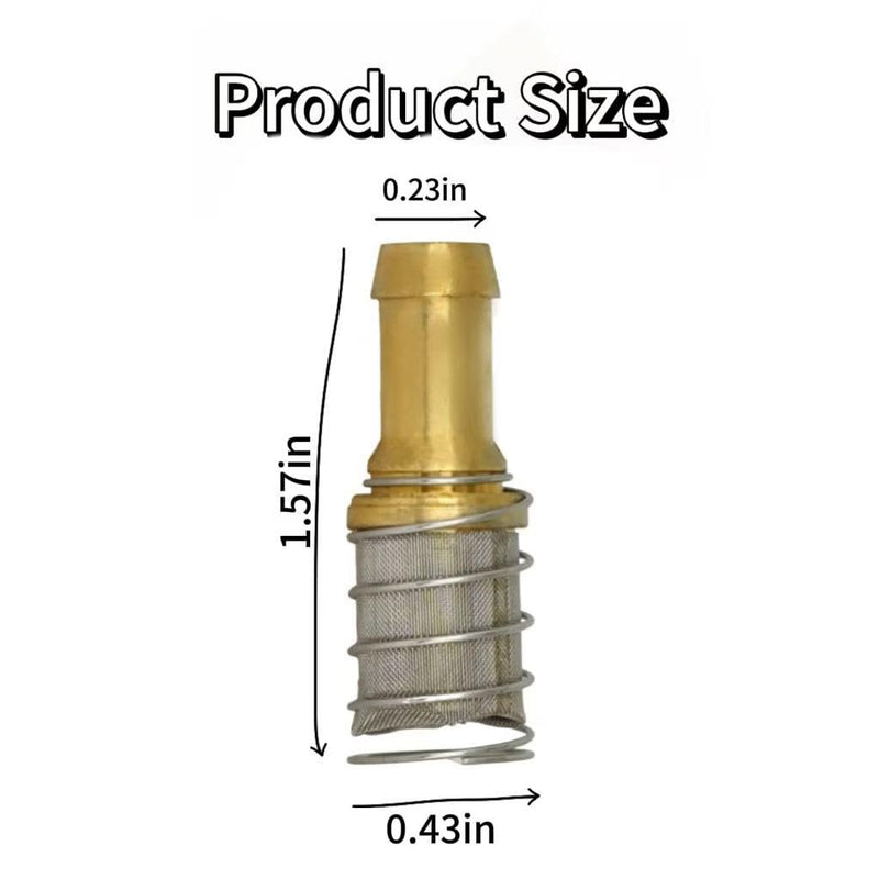 4 Pcs 3/8" (≈1.9cm) Fuel Tank Filter 414872100 Compatible with Ski-Doo Expedition/Formula/GSX/GTX/MX Z/Summit & Can-Am/Polaris