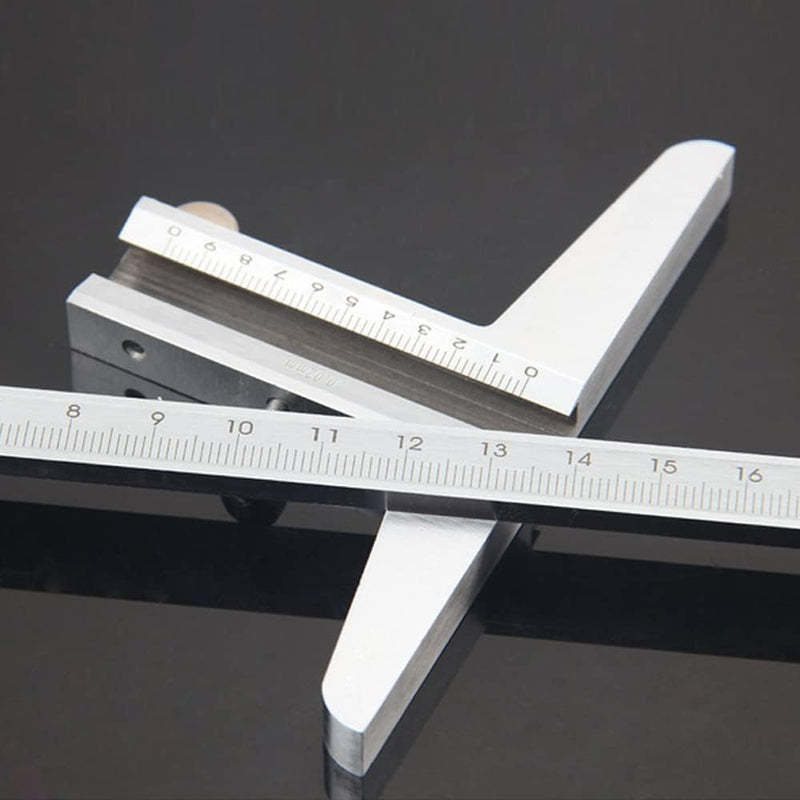 Utoolmart Depth Gauge Vernier Caliper 150mm X 0.02mm, Precision Carbon Steel Measuring Tool 1Pcs