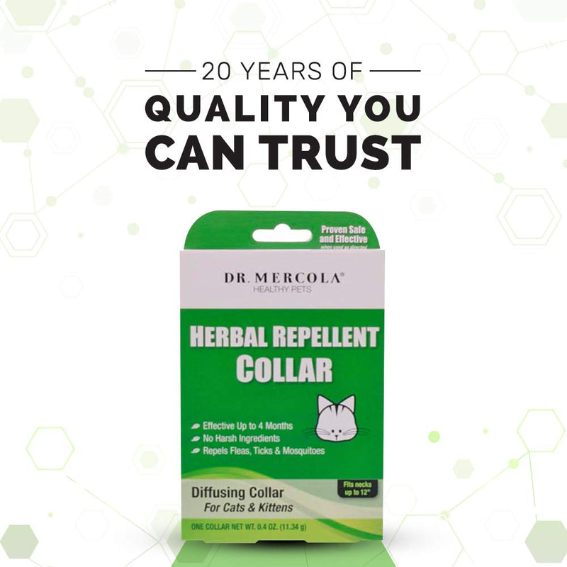 [Australia] - Dr. Mercola Herbal Repellent Collar for Cats & Kittens 