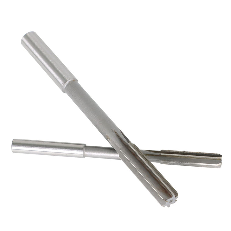 Kimllier 10Pcs Chucking Reamer Set 3-12mm HSS H7 Reamer Set Cutter Milling Reamer Kit for Lathe Machine