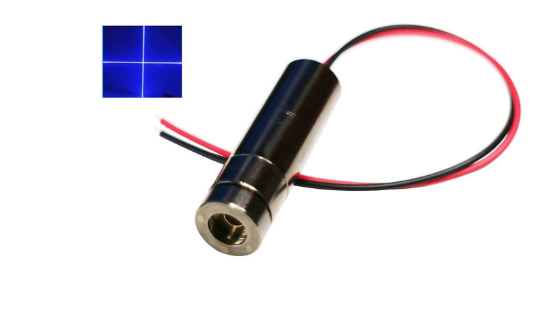 450nm Blue Cross Line Laser Diode Module 445nm Crosshair Laser Module