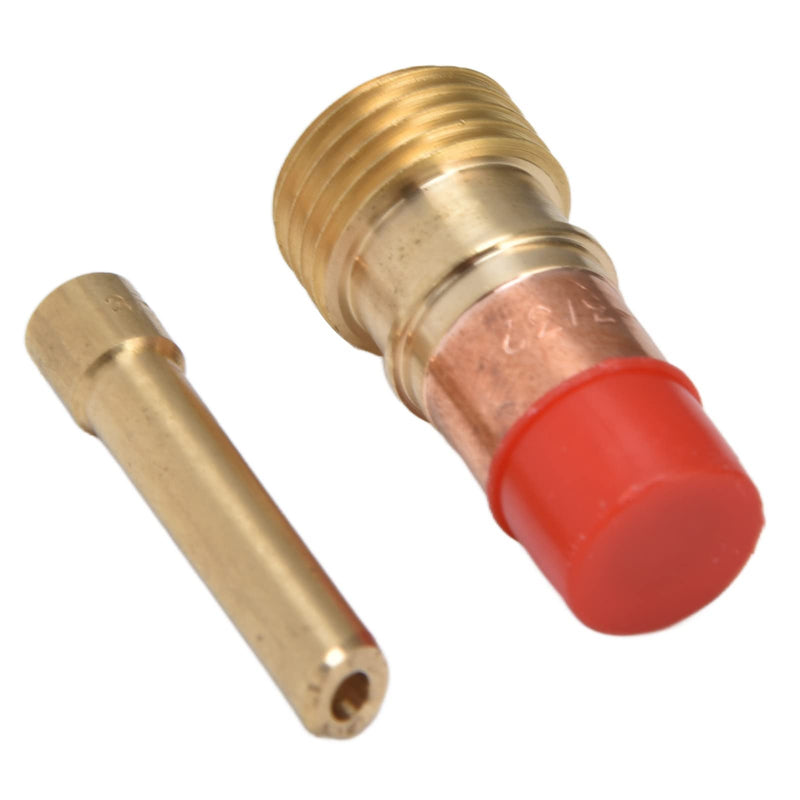 4PCS Gas Lens Kit Welding Torch Consumables Cup Electrode Holder Connector for WP 17 18 26