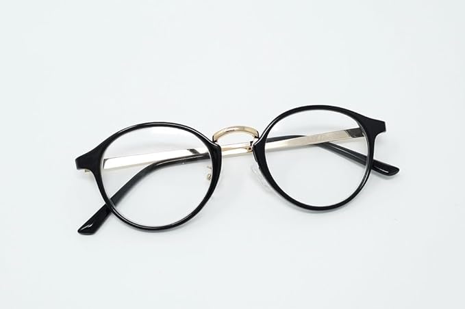 BEGLAD BE1018BK Fashionable Case Reading Glasses Classic Style Boston Style 2 Colors +1.0~+2.5 Black - NewNest Australia