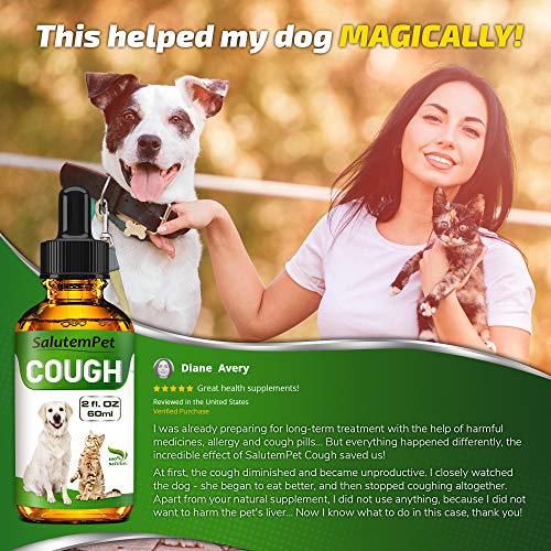 Dog Cough - Kennel Cough - Dog Allergy Relief - Supplements for Dogs & Cats Health - Allergy Relief Immune Supplement for Dogs - for Dry, Wet & Barkly Pet Cough - PawsPlanet Australia