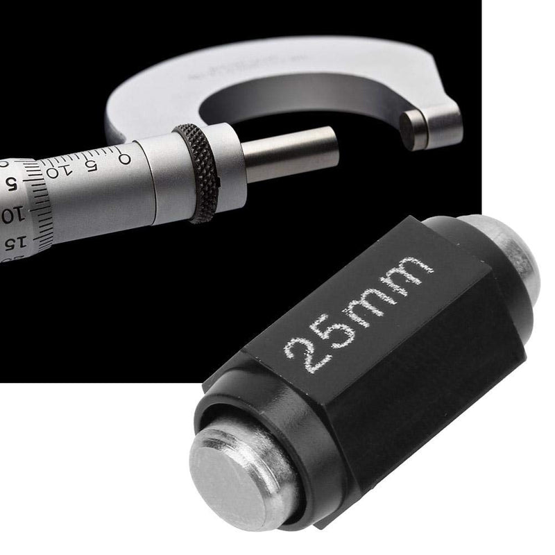 25mm Calibration Bar, Accurate Micrometer Calibration, Standard Caliper Calibration Block Rod Bar for Detection Revising Calibrating