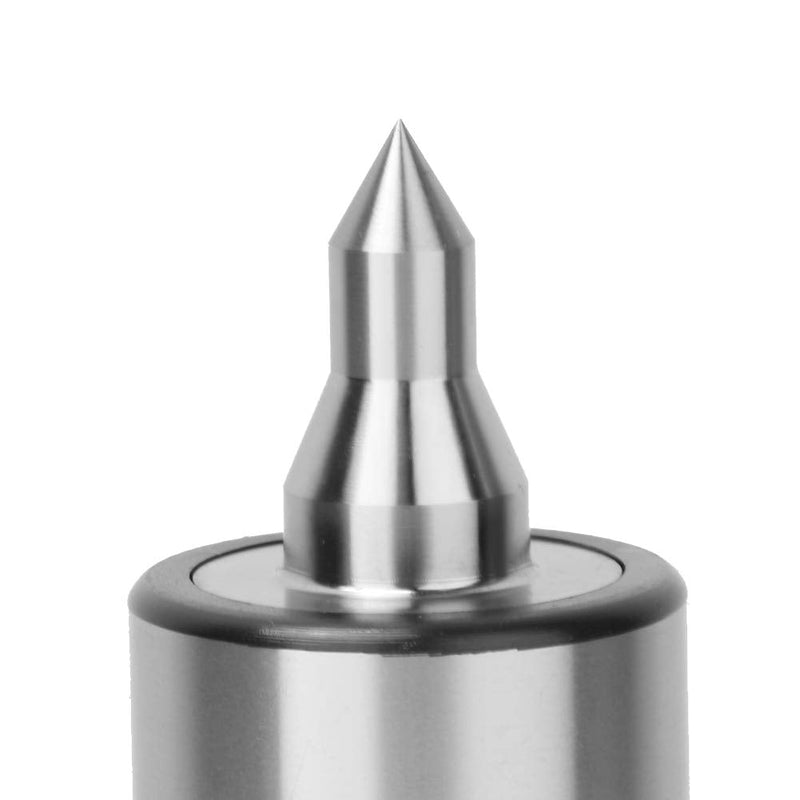 MT2 Live Center,MT2 High Accuracy Triple Bearing Live Center for Metal Lathe Turning,Live Revolving Center High Precision Medium Turning Tools Parts for Lathe Tailstock Machine