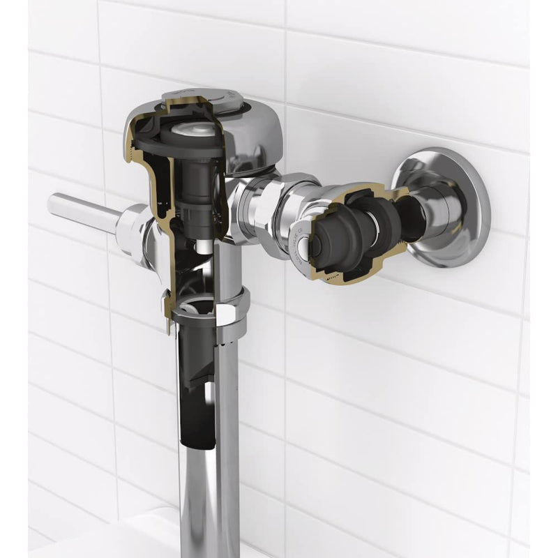 Sloan Regal 111 Manual Water Closet Flushometer, 1.28 GPF, Polished Chrome