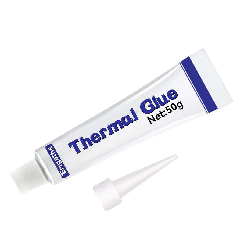 50gram Conductive Glue, Thermal Glue, Thermal Plaster, Silicone Viscous Adhesive Compound, High Performance Heatsink Glue for LED/GPU/MOSFET/Printer/Chipset/IC