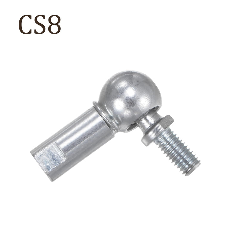 3 Pcs CS8 Angle Ball Joint - [M5 Right Hand Thread] A3 Steel Ball Socket Universal Joints for Automotive, Hinged Door