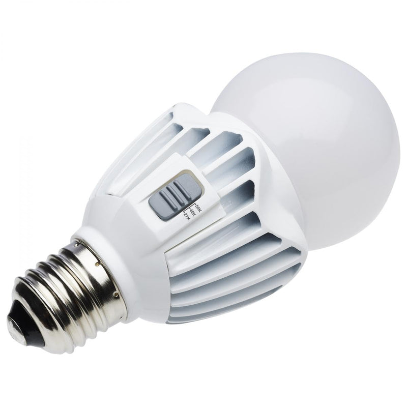 Satco S28737 Hi-Pro A21 High Lumen LED Light Bulb, CCT Selectable 2700K/4000K/5000K, 20 Watts, White