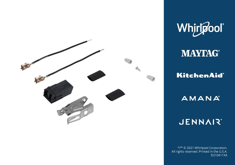 Whirlpool 330031 Top Burner Receptacle, Black