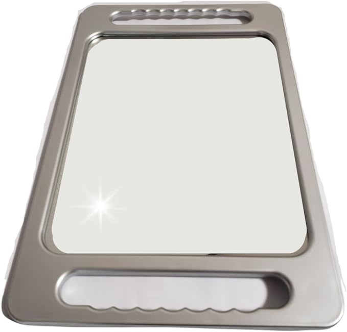 TBG Hand Mirror 1 Sides NB0001 Silver - NewNest Australia